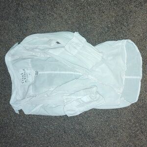 Frank & Eileen White Button-Up Shirt